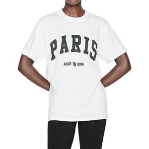 NEW Anine Bing Lili University Paris Tee